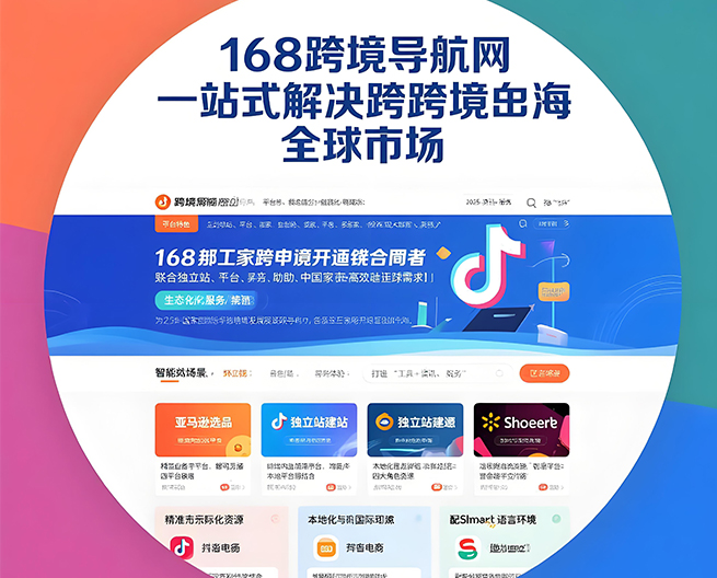 168跨境导航网正式上线！一站式解决跨境出海全链路需求