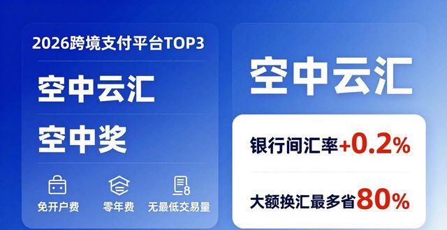 2026年跨境电商支付平台Top 3名单公布！我用血泪经验告诉你哪个最适合你