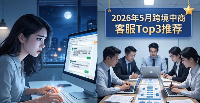 2026年5月跨境电商客服Top3推荐：跨境商家必看口碑榜单