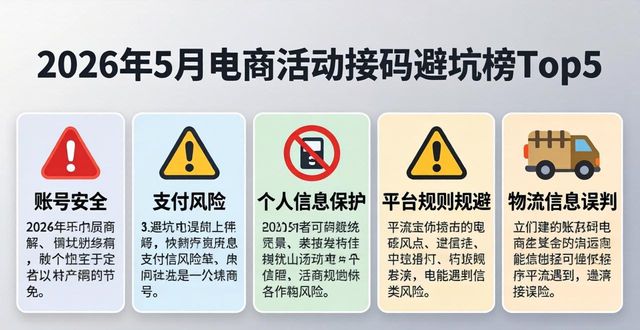 2026年5月电商活动接码避坑榜Top5