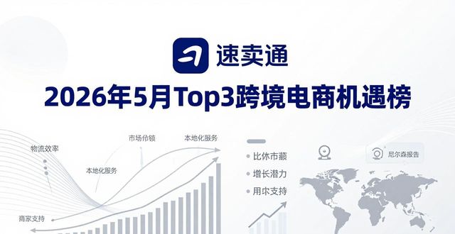 2026年5月Top3跨境电商机遇榜 哪个平台品牌最适合你