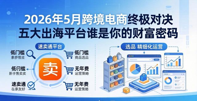 2026年5月跨境电商终极对决 五大出海平台谁是你的财富密码