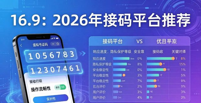2026年Top1接码平台推荐：优缺点排行对比，哪个好？