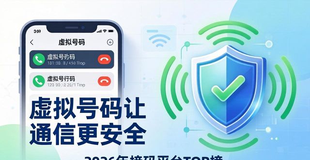 2026年接码平台TOP榜：哪款隐私神器最好用？
