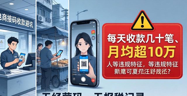 国内电商接码_金税四期监管红线_个人码收款避税风险
