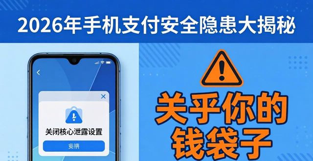 2026年手机支付安全隐患大揭秘，关乎你的钱袋子