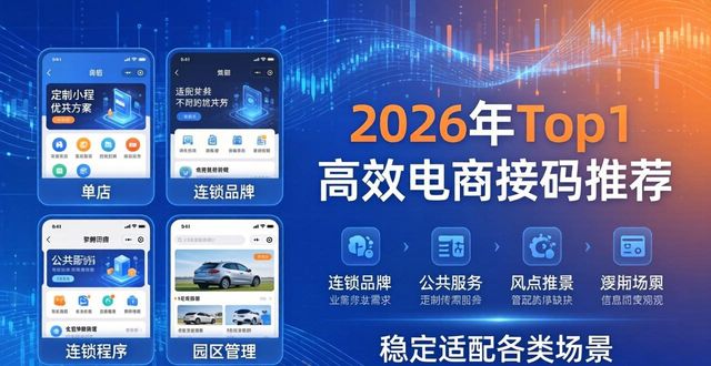 2026年Top1高效电商接码推荐：定制小程序优缺点排名
