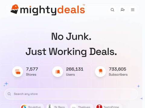 Mighty Deals – Working Coupon Only