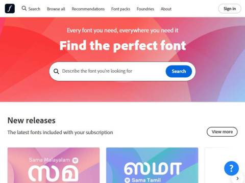 Adobe Fonts