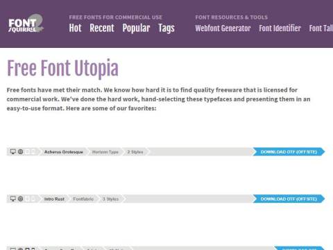 Font Squirrel