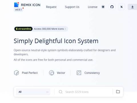 Remix Icon – Open source icon library