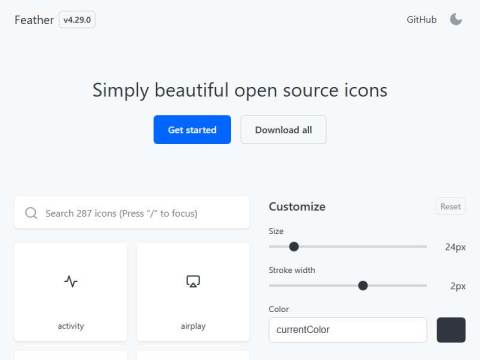 Feather Icons