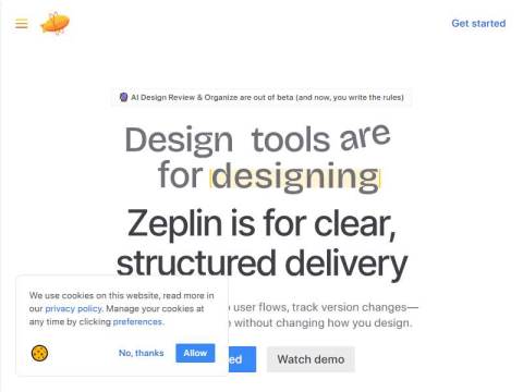 Zeplin · Bring harmony to design delivery