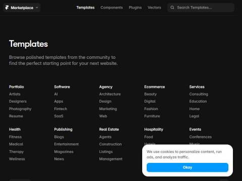 Framer Marketplace: Website templates and plugins for Framer, the no-code websit