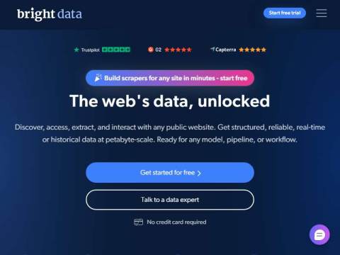 Bright Data – All in One Platform for Proxies and Web Scraping