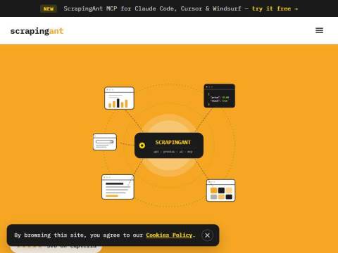 ScrapingAnt — Web Scraping API, Proxies, and AI Extraction in One Stack