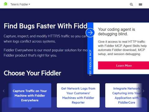 Web Debugging Proxy and Troubleshooting Tools | Fiddler