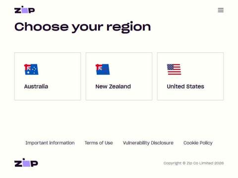 Where to Pay Later with Zip