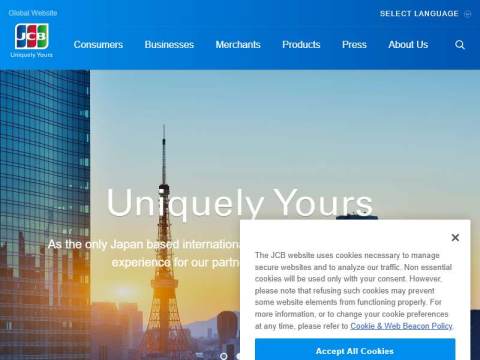 JCB Global Website