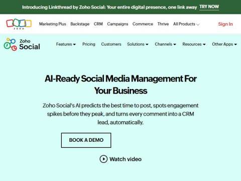 Social media management software for all businesses – Zoho Social