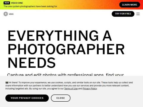VSCO: Photo Editor + Filters, Community, and Business Tools