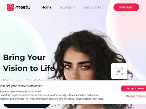 Meitu: AI Photo Editor & Video Editing App & Best Beautify Tool for Mobi