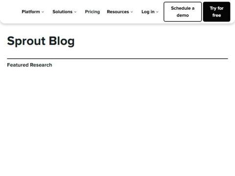 Social Media Insights | Sprout Social