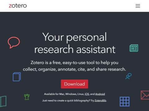 Zotero | Your personal research assistant
