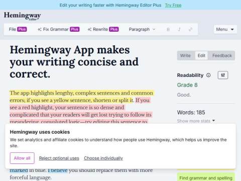 Hemingway Editor