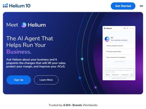 Amazon, Walmart, and TikTok Shop Seller Tools | Helium 10