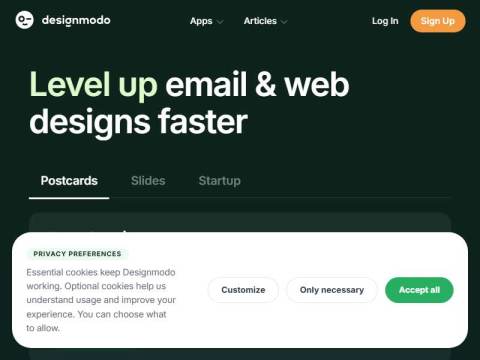 Designmodo: Email & Web Design Suite for Everyone