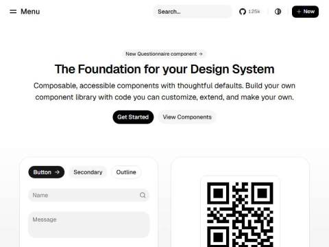 The Foundation for your Design System – shadcn/ui
