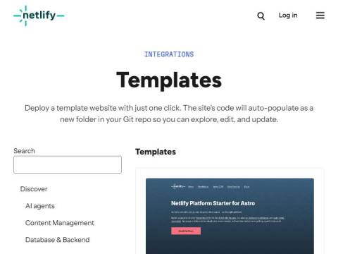 Netlify Templates