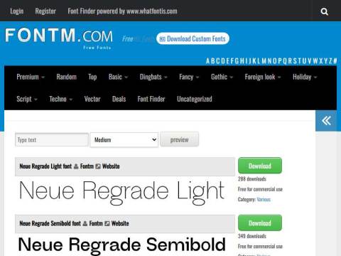 FontM – Free Fonts
