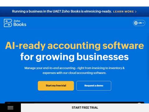 Best Online Accounting Software for Small Businesses | Zoho Books