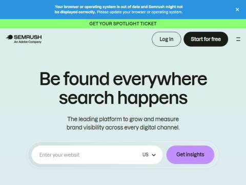 Semrush: Your Unfair Advantage for Growing Brand Visibility