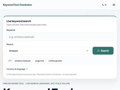 Keyword Tool Dominator