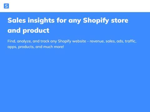 SimplyTrends — Uncover accurate sales and revenue of any Shopify store