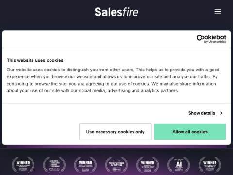 Salesfire | Conversion Rate Optimisation Platform