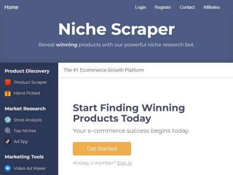 Niche Scraper – Spy on Winning Products