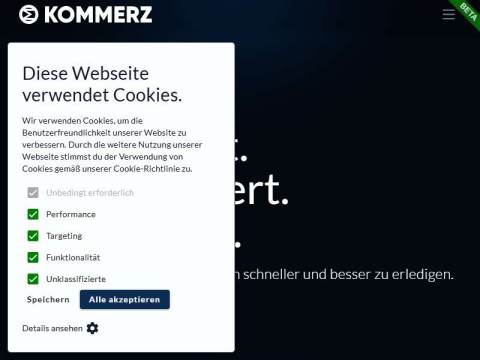Kommerz: Die Software, die deine Verwaltung vereinfacht