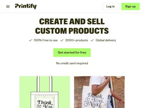 Printify: Build your eCommerce business in minutes.