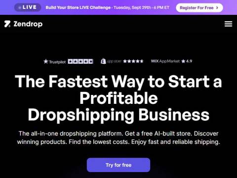 Zendrop – The #1 high margin dropshipping platform
