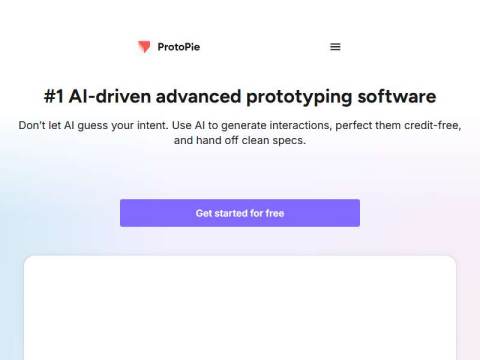 ProtoPie: AI-driven Prototyping Platform