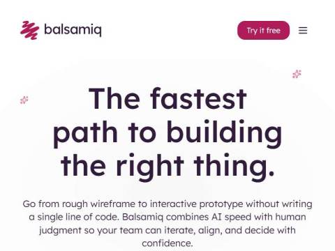 Balsamiq: Fast, focused wireframing and prototyping tools