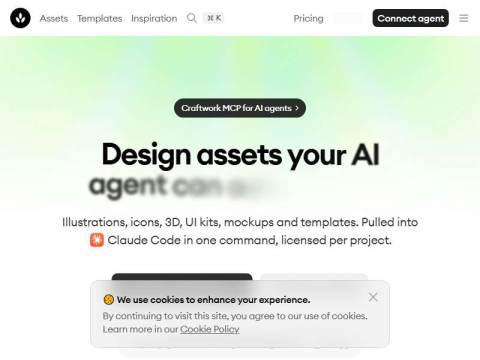 Craftwork: UX/UI kits, illustrations, mockups, fonts and more