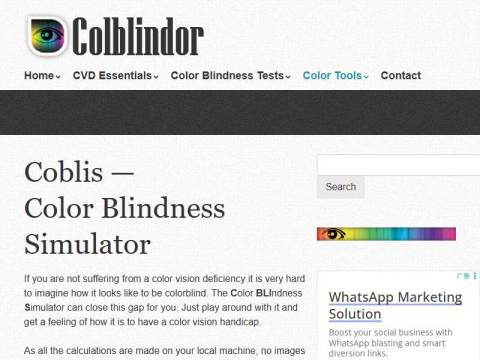 Coblis — Color Blindness Simulator – Colblindor
