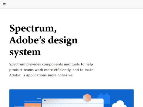 Spectrum, Adobe’s design system