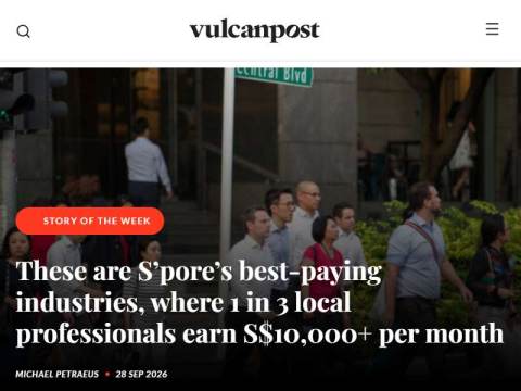 Vulcan Post | Knowledge Hub of Singapore and Malaysia