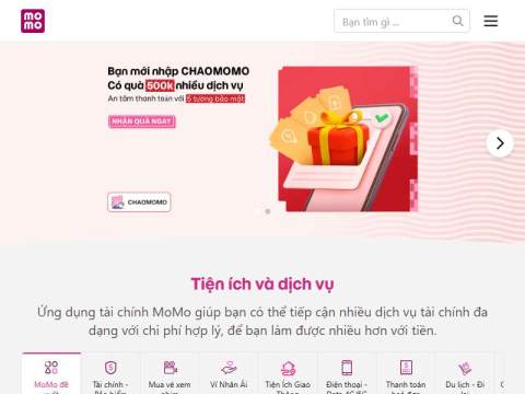 MoMo – Ứng dụng Tài chính